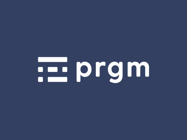 prgm - logo réalisé en 2021
