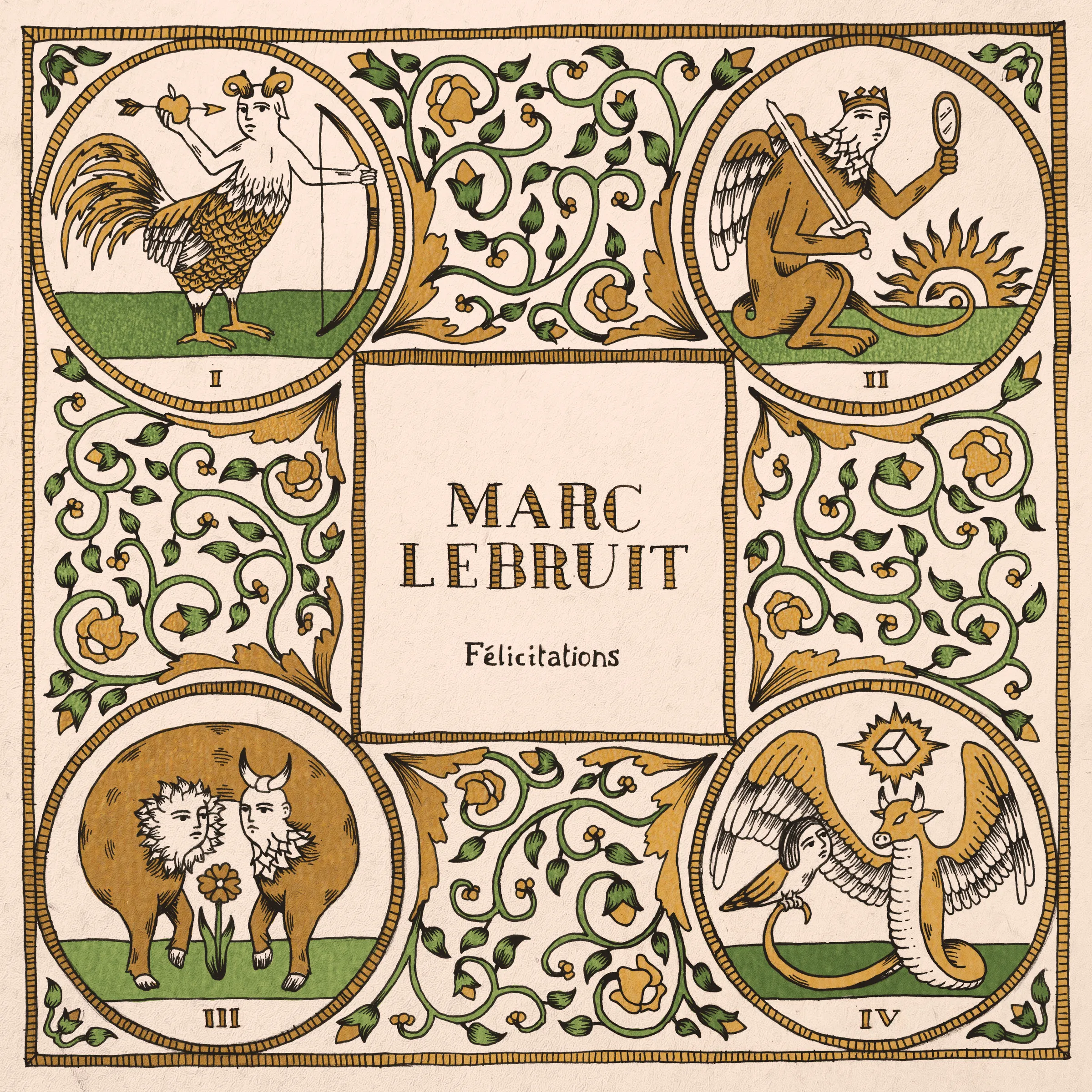 Felicitations - artwork musical réalisé pour Marc Lebruit en 2019